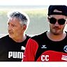 Vom anfänglichen Trainerduo ist beim SV Mering bald nichts mehr übrig. Christian Cappek (rechts) hat erst kürzlich den Dienst quittiert, für Kitzler ist am Saisonende Schluss.   F.: Walter Brugger