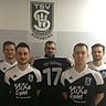 Von links: Philipp Schatz, Hakan Balci, Toni Huber, Dustin Zemlak und Thomas Schubert. F: TSV