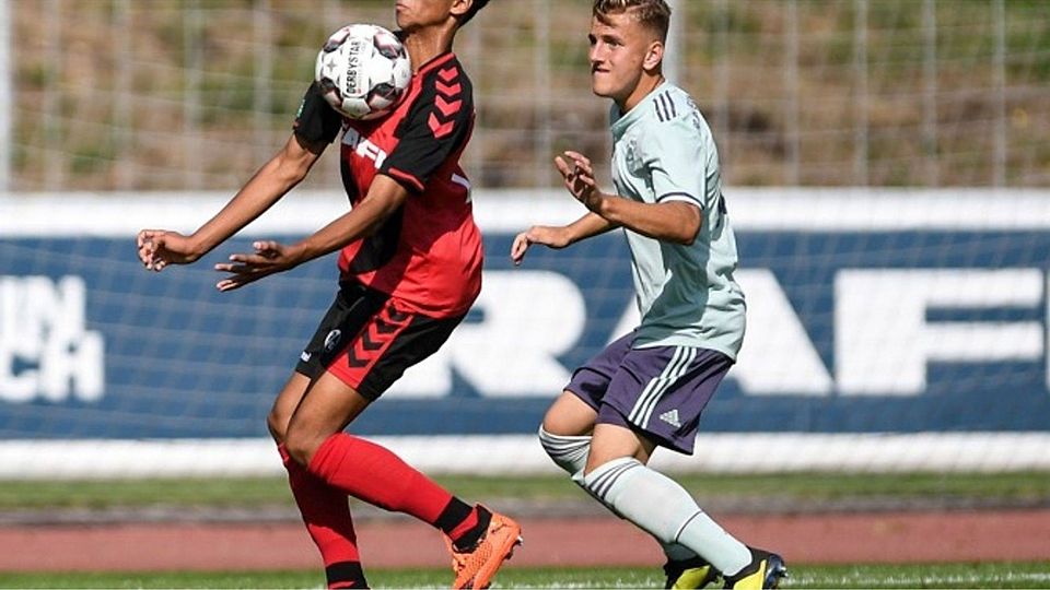 Alexander Lungwitz (r.) spielt jetzt in der U19 des FC Bayerns.  Foto: Seeger