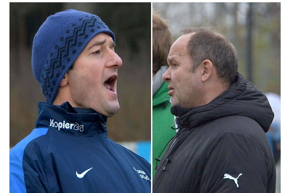 Will Team entwickeln: Schöneiches Tom Persich (links) / Hält die Oberliga für wichtig: Fürstenwaldes Mario Reichel (rechts) Fotos: A. Winkler