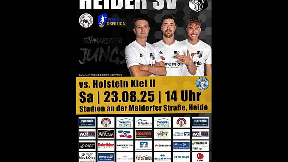 Heider SV vs. Holstein Kiel II