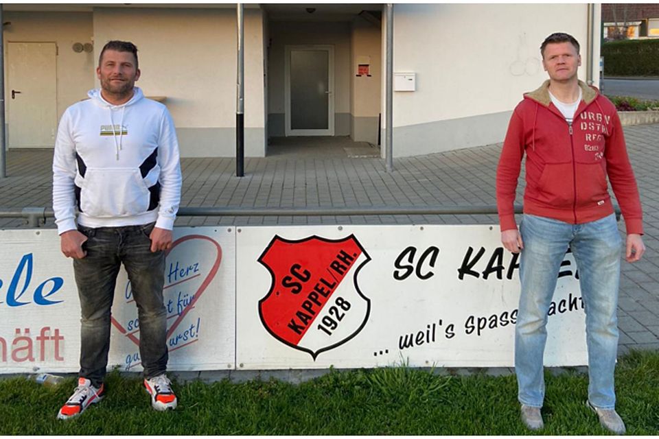 Das neue Trainerduo für den SC Kappel: Frank Kocur (links) und Maik Fritzsche
