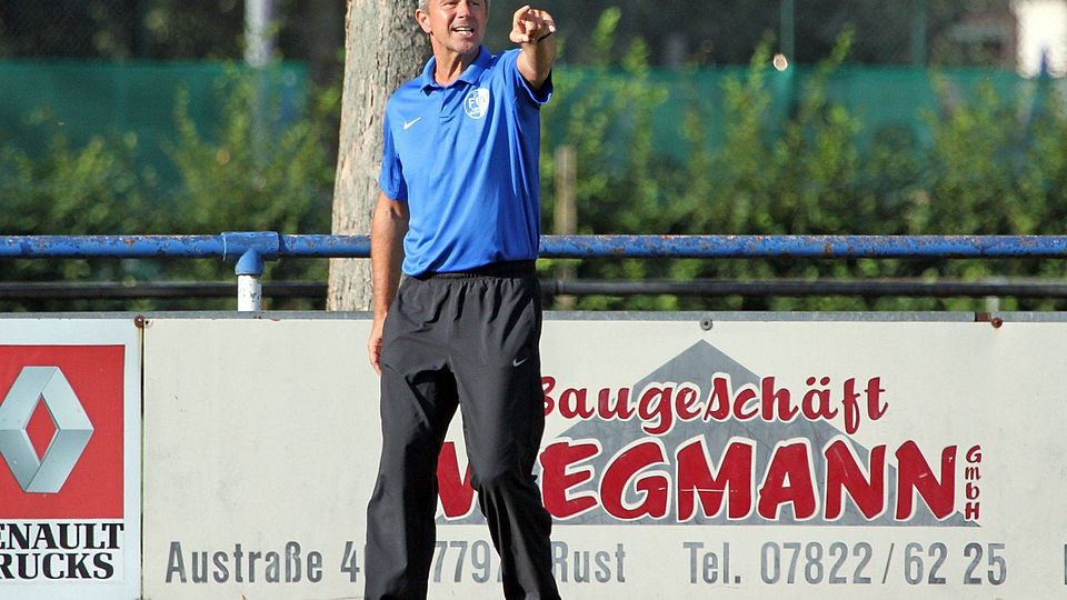 Coach Thomas Heilmann verlässt den FV Unterharmersbach im Sommer. Zuvor will er noch den Ortenau-Pokal gewinnen. | Foto: Matthias Konzok