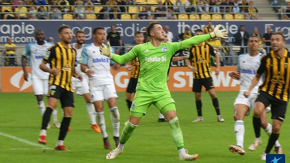 Justin Heekeren will bei Schalke 04 die Nummer eins werden.