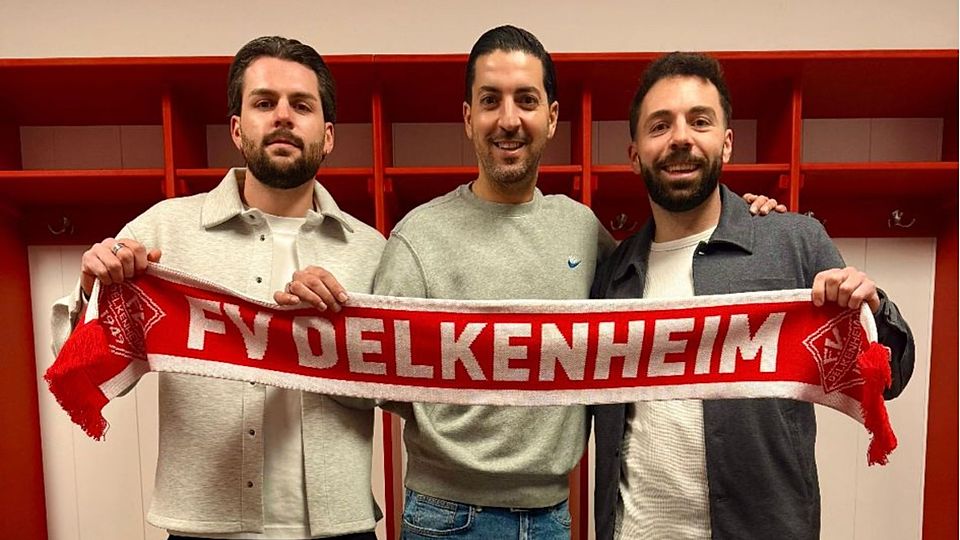 Tim Könenberg (links), Lars Könenberg (rechts) und Karim El Bakkaoui spielen künftig in Delkenheim.