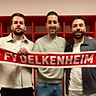 Tim Könenberg (links), Lars Könenberg (rechts) und Karim El Bakkaoui spielen künftig in Delkenheim.