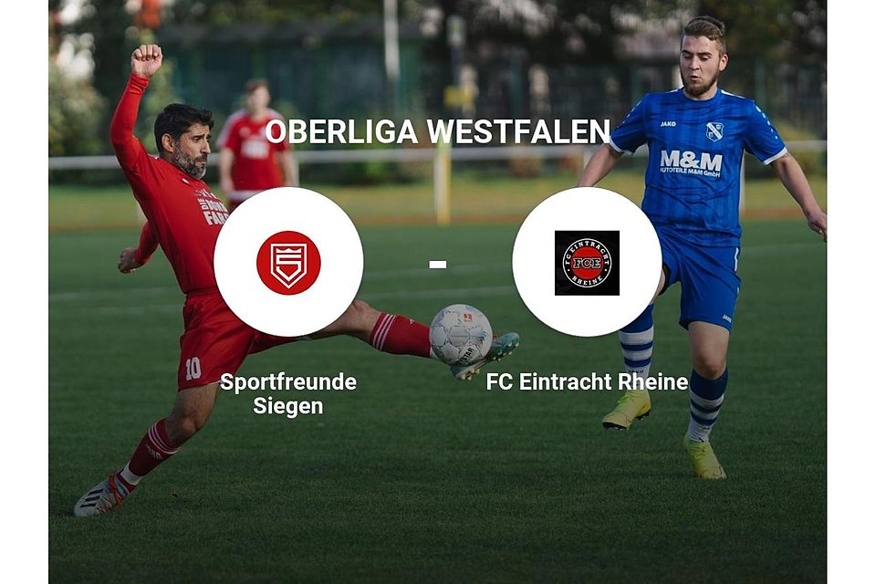 Sportfreunde Siegen gegen FC Eintracht Rheine