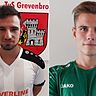 Timo Dornuf (r.) und Viktor Jovcevski schließen sich dem 1. FC Grevenbroich-Süd an.