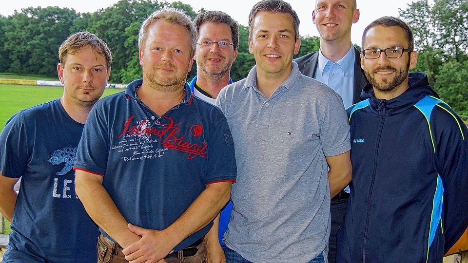 Übergangsvorstand des Sportclubs Parchim (v.l.): Steffen Weidenhagen, Andreas Behrens, Joachim Bauer, Thomas Wien, Frank Hein, Andreas Scharfschwert (auf dem Foto fehlt Jens Stratmann). Fotos (2): Thomas Zenker