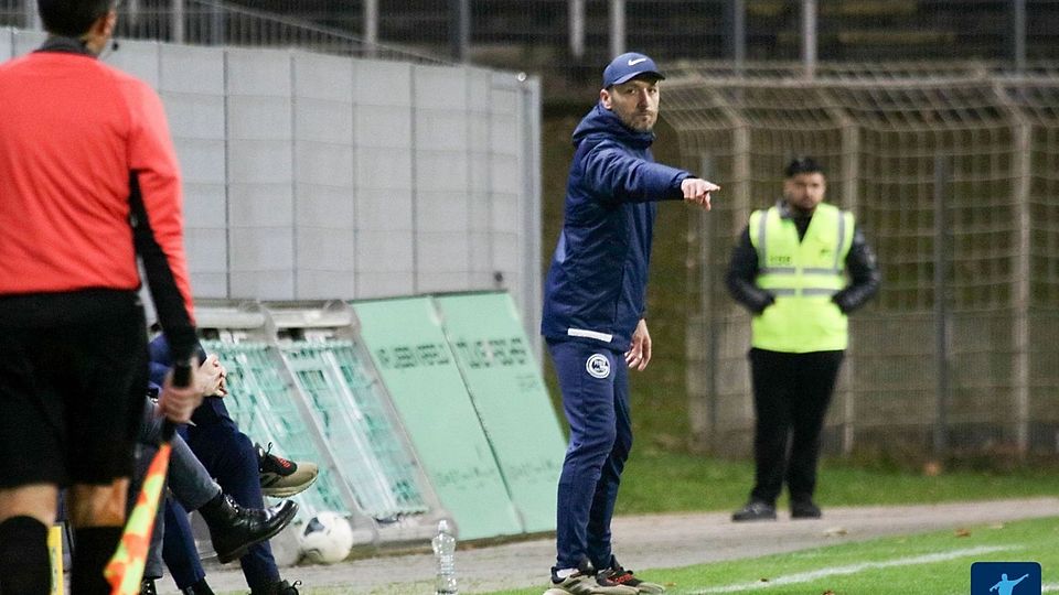 Damian Apfeld hofft auf den Klassenerhalt des 1. FC Kleve