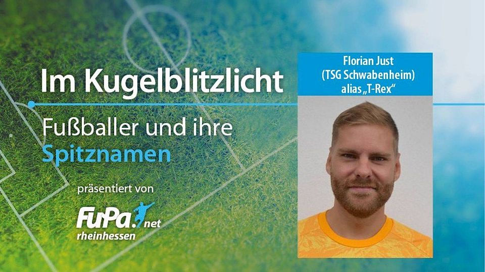 Florian Just hat bei der TSG Schwabenheim den Spitznamen "T-Rex" weg.
