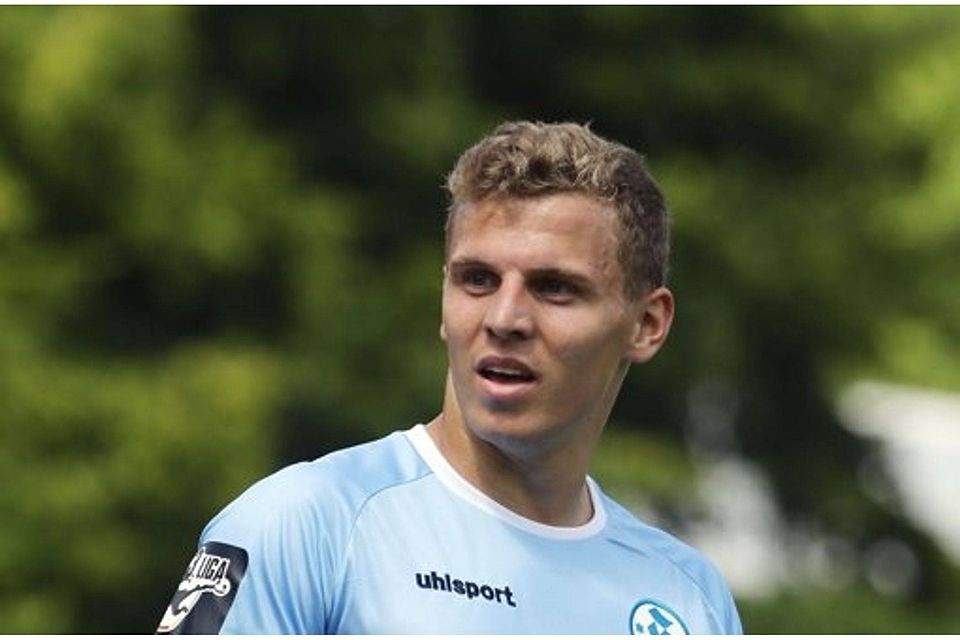 Letzter Neuzugang: Tobias Pachonik verstärkt die Kickers. Pressefoto Baumann
