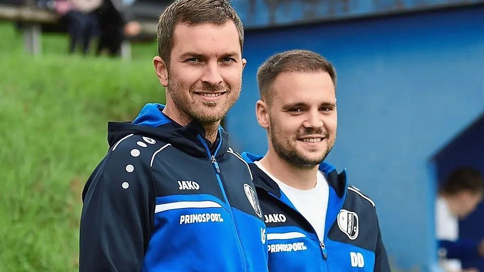 Hören im Mai als Trainer des FC Mintraching auf: Johannes Gerl (links) und Dominik Dürrschmidt.