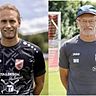 Timo (li.) und Werner Grill geben ihre Trainerämter beim SV Mengkofen am Saisonende ab 