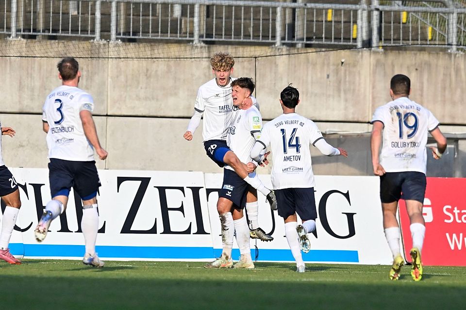 Velbert bejubelt den einzigen Treffer durch Wagenaar.