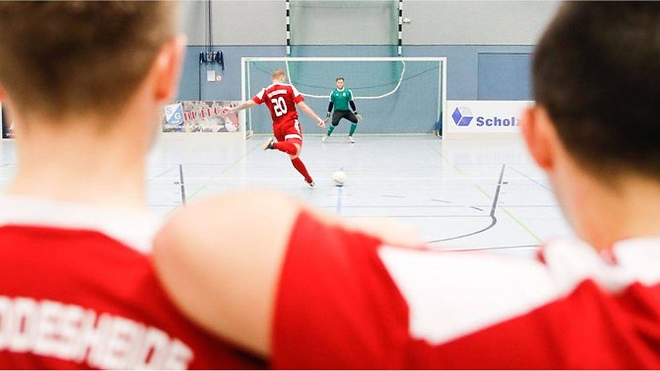 Spannung vom Punkt ? mit dem Happy-End für den SSC Dodesheide.Fotos: Moritz Frankenberg.