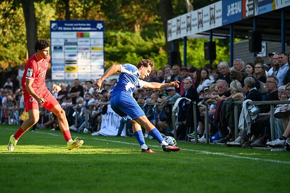 Vor toller Kulisse empfing Union Schafhausen Titelverteidiger Viktoria Köln in der ersten Runde des FVM-Pokals.