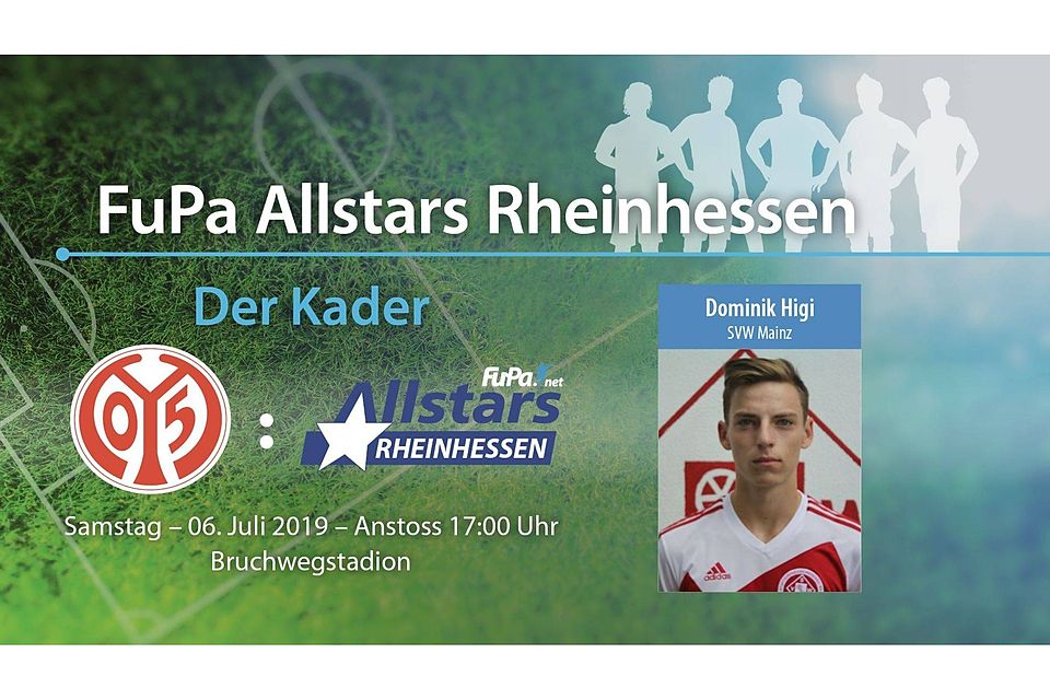 Dominik Higi ist einer von zwei Weisenau-Kickern, die am 06. Juli gegen den Bundesligisten Mainz 05 spielen werden.
