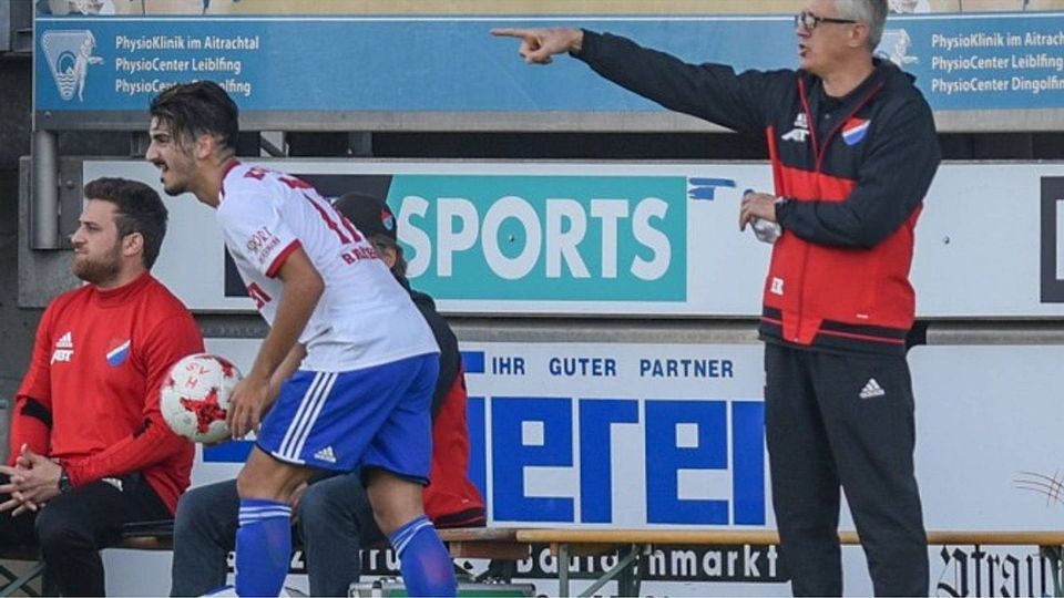 Esad Kahric (rechts) hat seinen Vertrag beim TSV Kottern verlängert und wird auch in der Saison 2019/20 die Richtung vorgeben.  F: Hofer