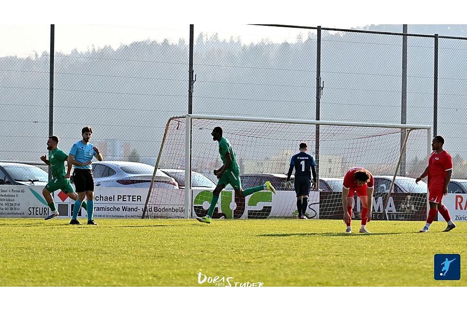 In der letzten Minute doch noch die Erlösung. "Brütti" dreht in der Nachspielzeit von 1:2 zum 3:2.