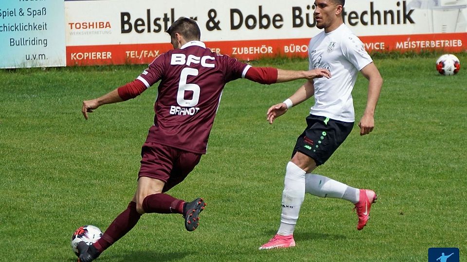 Niklas Brandt im Trikot des BFC Dynamo.