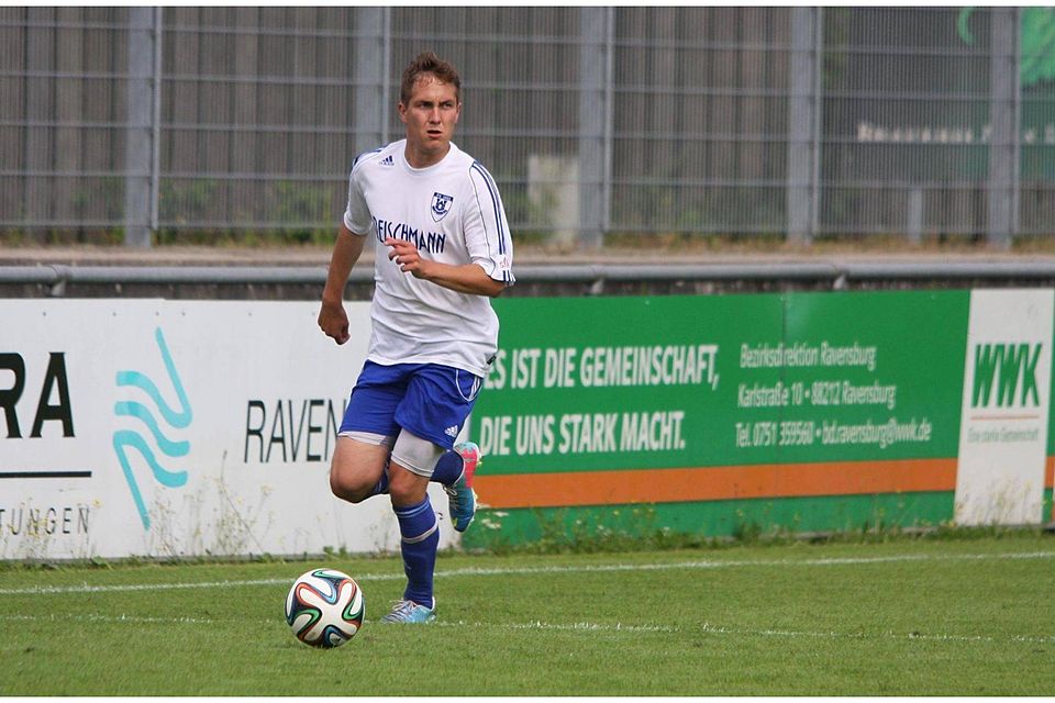 Thomas Zimmermann und der FV Ravensburg unterlagen bei den Stuttgarter Kickers II mit 2:3. Alexander Tutschner