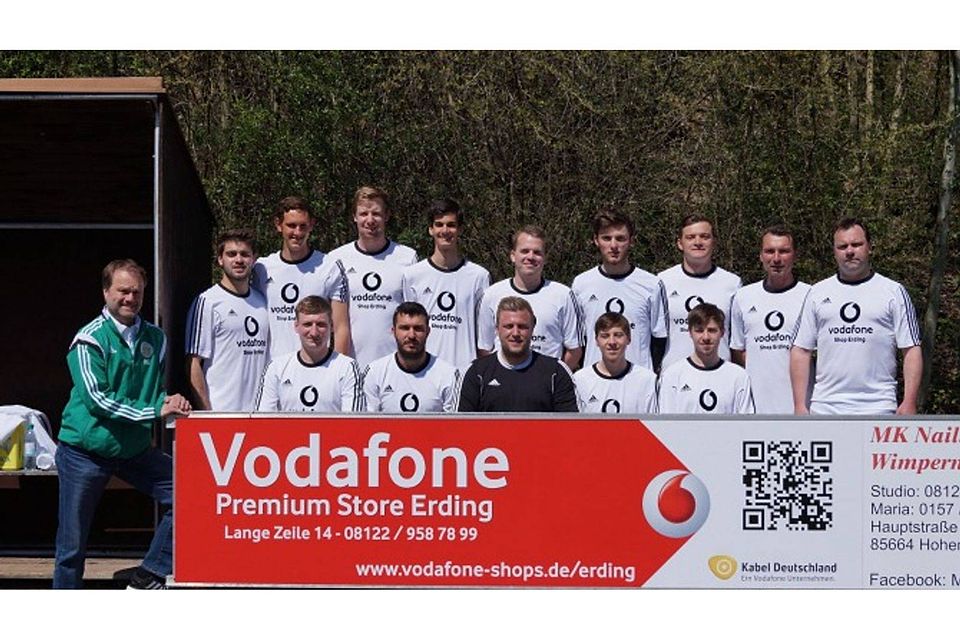 Der Vodafone Shop Erding Partner des FC Forstern e.V. F: FC Forstern