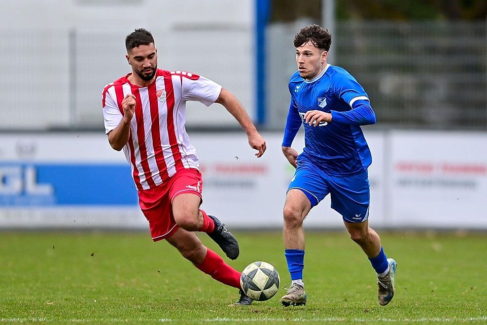 Gegen den FC Ismaning wurde Osman Doman zur Halbzeit für seinen Teamkollegen Matija Radonjic eingewechselt.