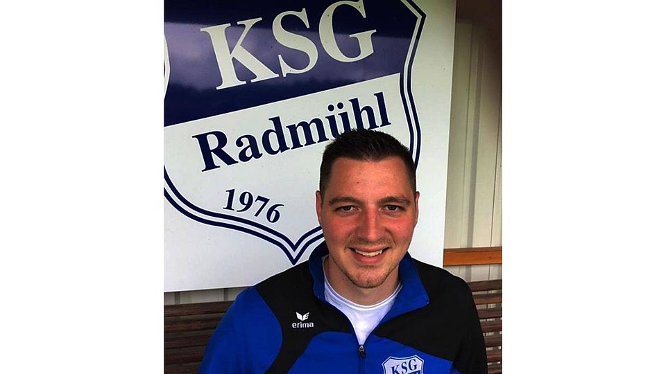 Vom Kapitän zum Spielertrainer der KSG Radmühl: Dennis Gaßmann folgt auf Coach Sascha Wahl. 	Foto: Michelmann
