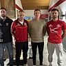 Julian Hobelsberger (zweiter von rechts) soll den TSV Schönberg wieder in die Erfolgsspur bringen 