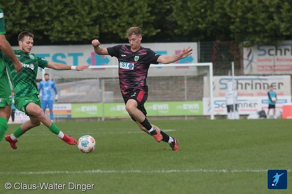 Luca Baderschneider (rechts) wechselt von Wormatia Worms nach Hüffelsheim.