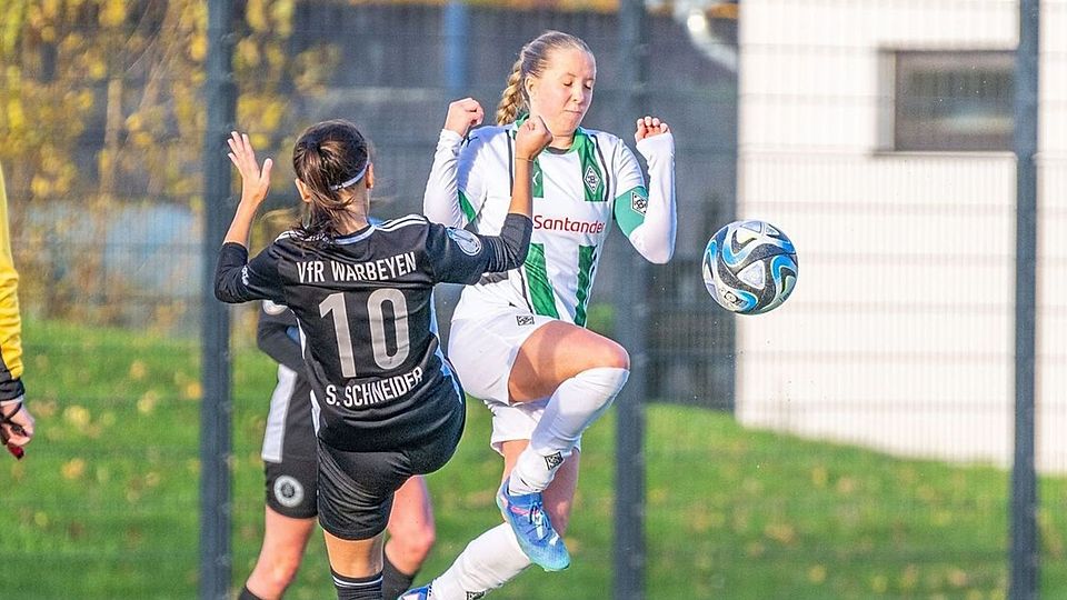 Die Frauen von Borussia Mönchengladbach II haben noch die Chance auf Platz zwei.