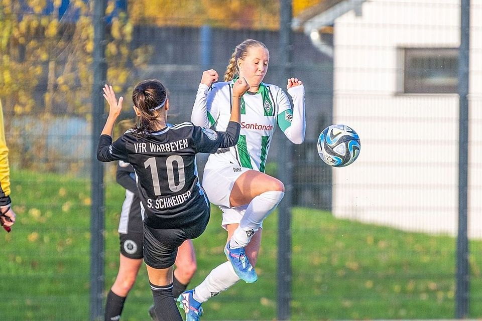 Die Frauen von Borussia Mönchengladbach II haben noch die Chance auf Platz zwei.