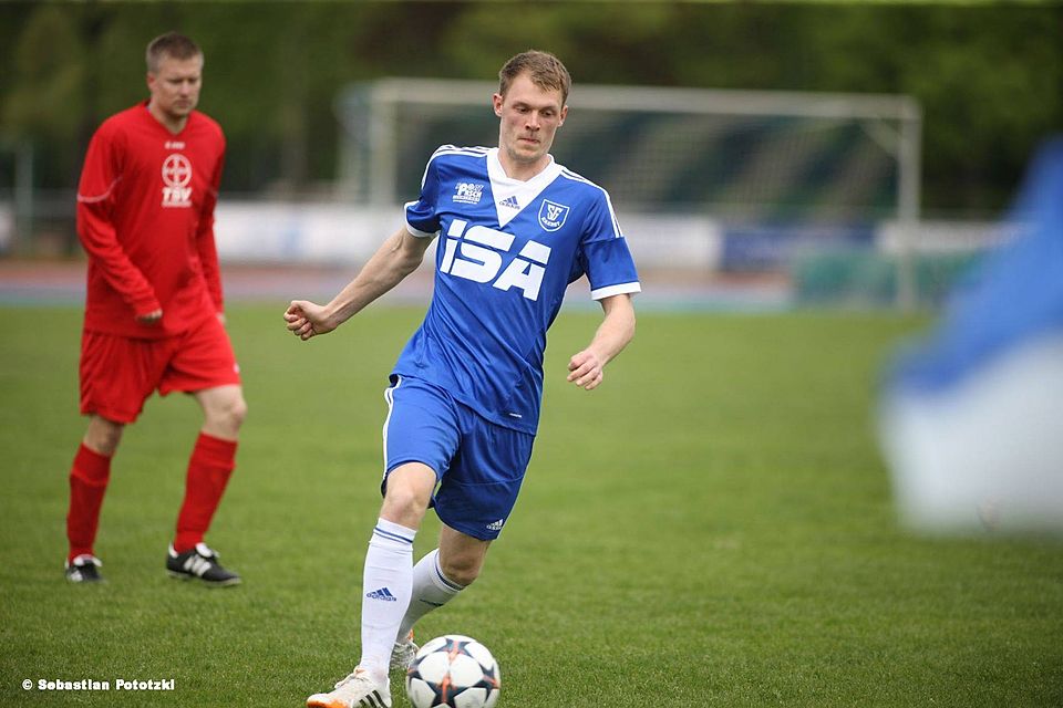 Sebastian Lorenz markierte den zweiten Treffer der SG Kaarst. F: Sebastian  Pototzki