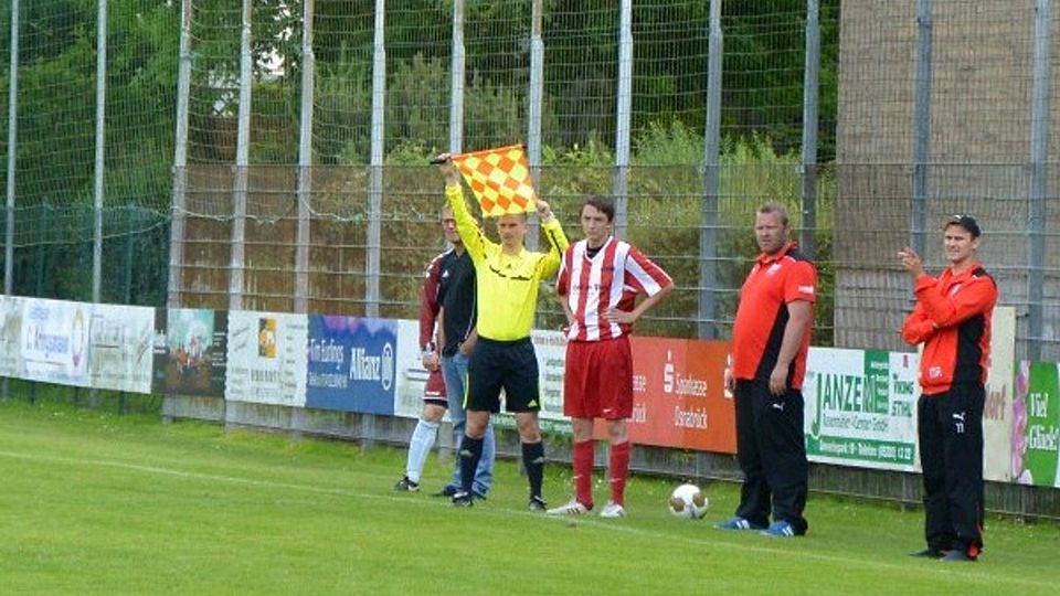 Der FC Bissendorf wechselt im Spiel gegen Melle II. F: Inga Eggert