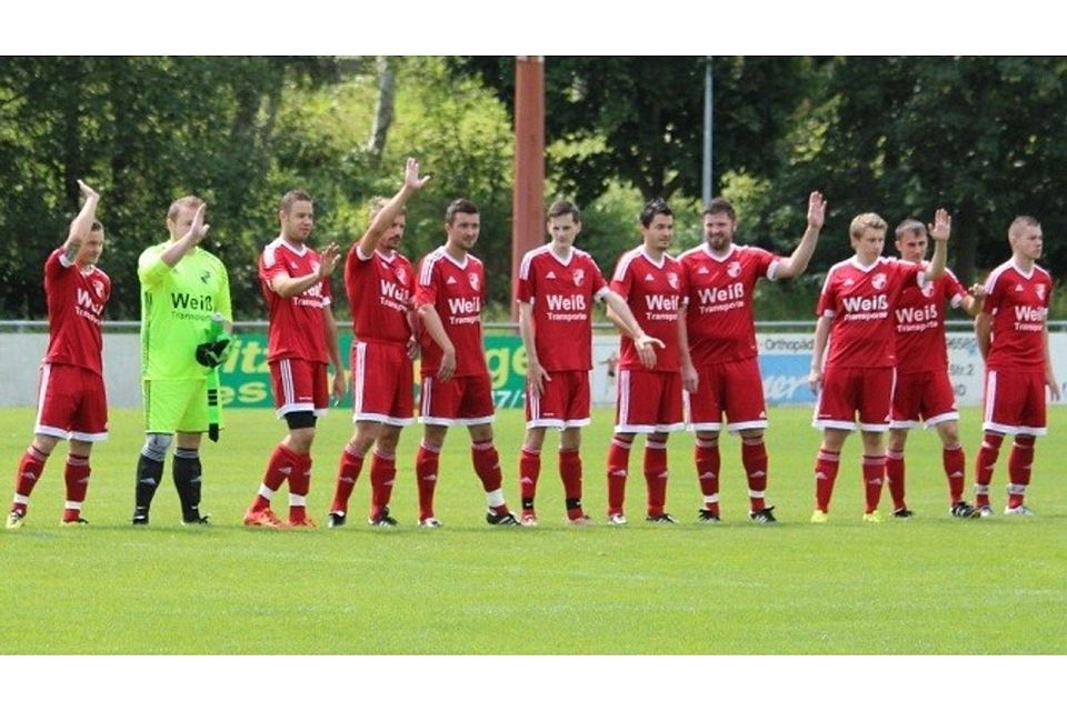 Die SpVgg Neustadt am Kulm konnte am letzten Spieltag einen 11:1-Kantersieg gegen den SV Grafenwöhr II einfahren und bereitet sich nun auf die Relegation zur Kreisklasse vor. F: Schraml