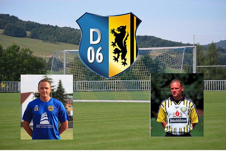 Christoph Klippel (links) und Sascha Schönfeld leiten ab der kommenden Spielzeit die Geschicke beim FV Dresden Laubegast.