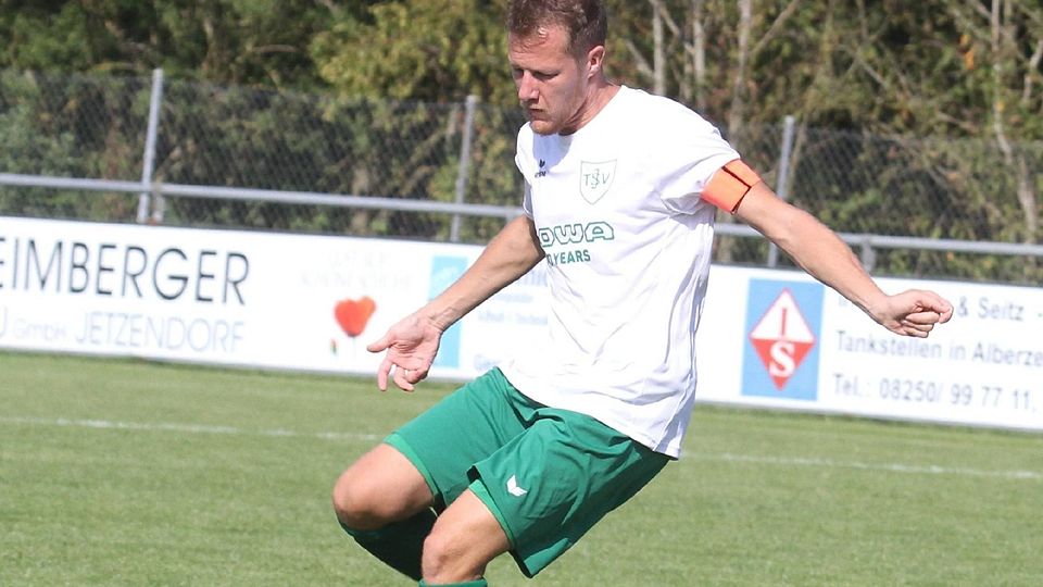 Auf ihn muss TSV-Trainer Kellner in Bobingen verzichten: Maximilian Kreitmair.