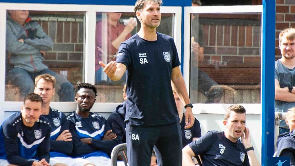 Sebastian Amendt in Aktion für den SV BW Dingden.