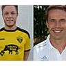 Julian Mauerer (li.) und Andreas Blöchl übernehmen zur neuen Saison als Spielertrainer-Duo in Niederpöring. F.:Montage FuPa