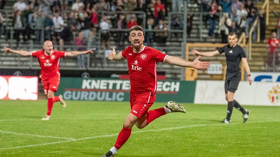 Arif Güclü erzielte weit in der Nachspielzeit den Lucky Punch für die Sportfreunde Siegen.