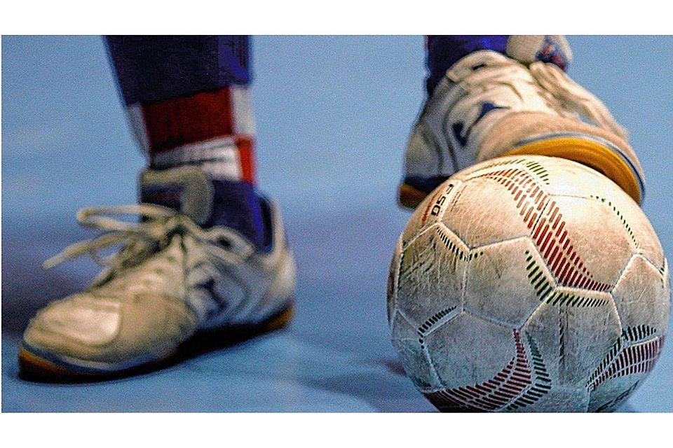 In der Fördehalle wird am Sonnabend erstmals nach Futsal-Regeln gespielt.