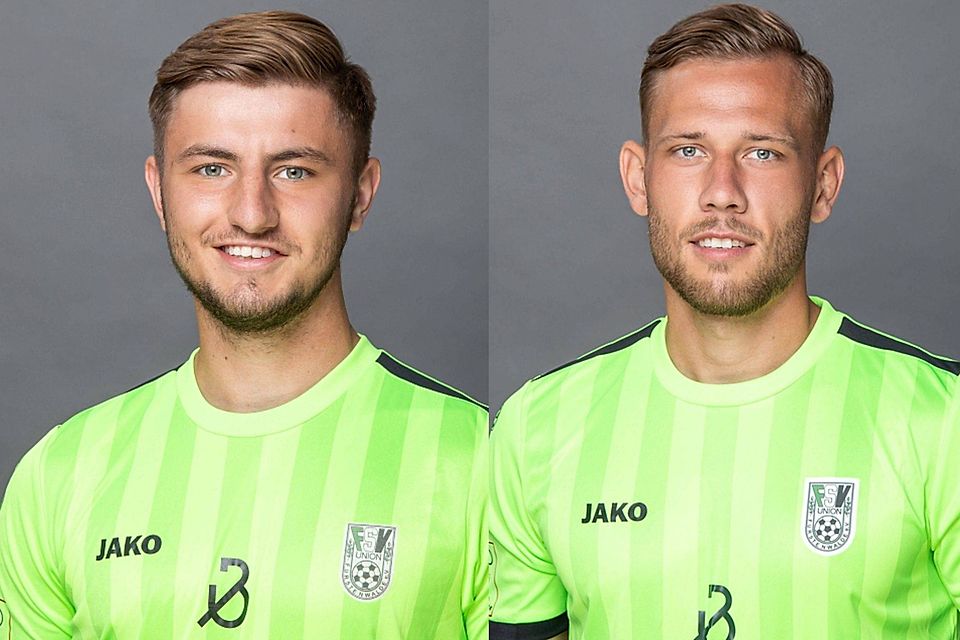 Anton Kanther und Johann Weiß sind zwei der weiteren drei Neuzugänge des FSV Union Fürstenwalde.