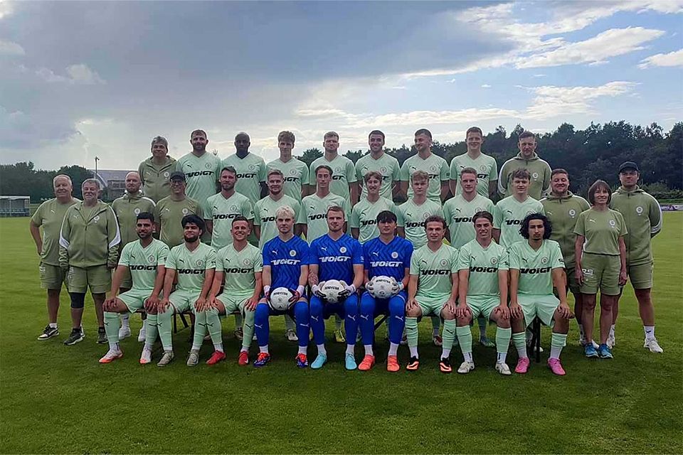 Mannschaft des PSV Neumünster Saison 2025/2026.