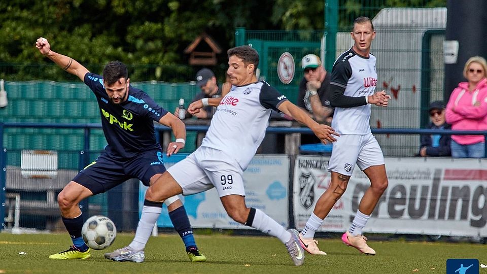 Branimir Galic (l.) ist in Nettetal voll eingeschlagen. 