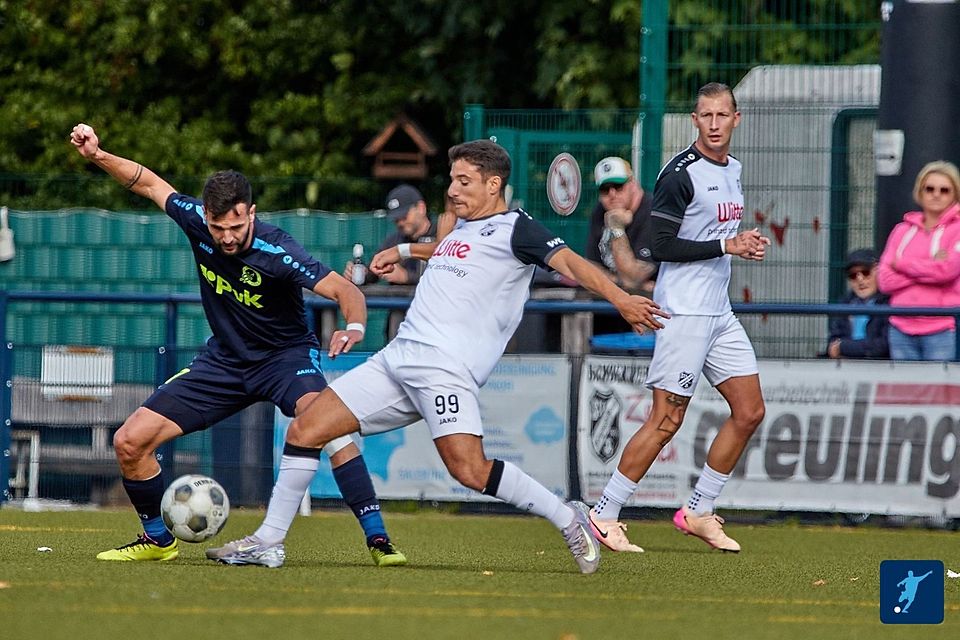 Branimir Galic (l.) ist in Nettetal voll eingeschlagen. 