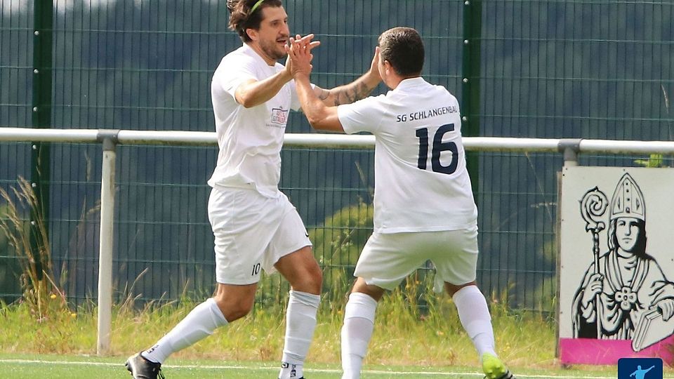 Ivan Raspaglia erzielte das Tor des Tages beim 1:0-Erfolg der SG Schlangenbad gegen die TSG Wörsdorf.