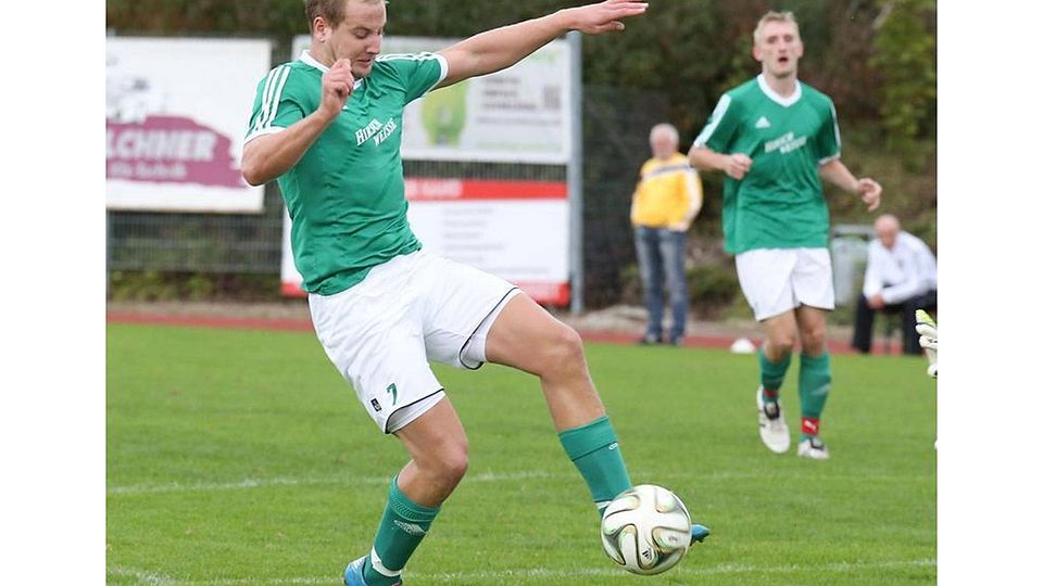 Pascal Hartmann steuerte zwei Tore für den TSV Bad Boll bei.
