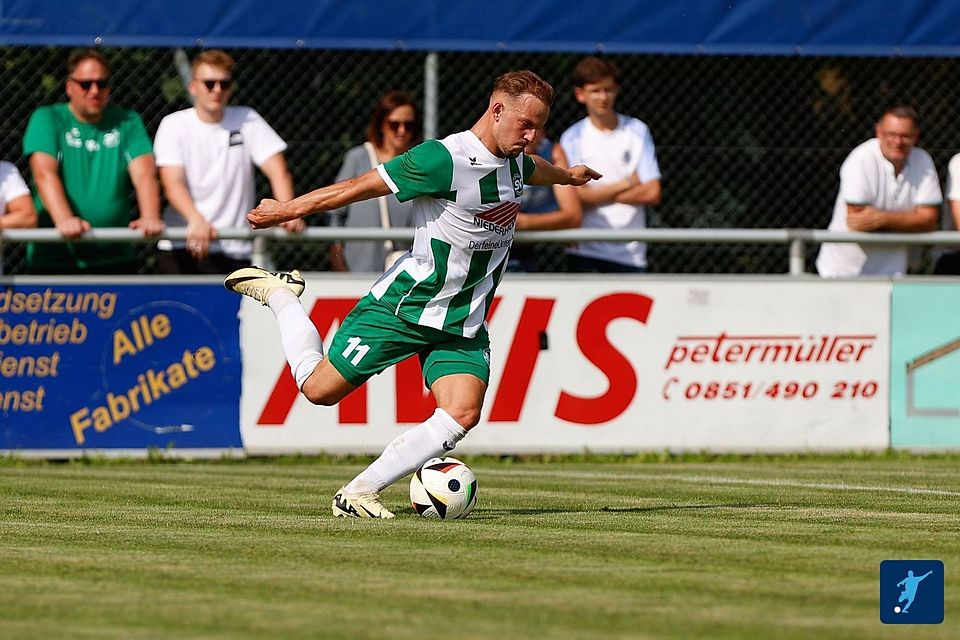Fabian Schnabel war für den SV Schalding-Heining der Matchwinner 