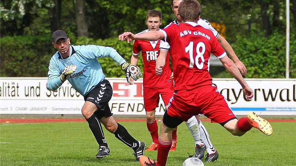 Landesliga-Geschichte schrieb der ASV im Duell mit dem SC Regensburg.